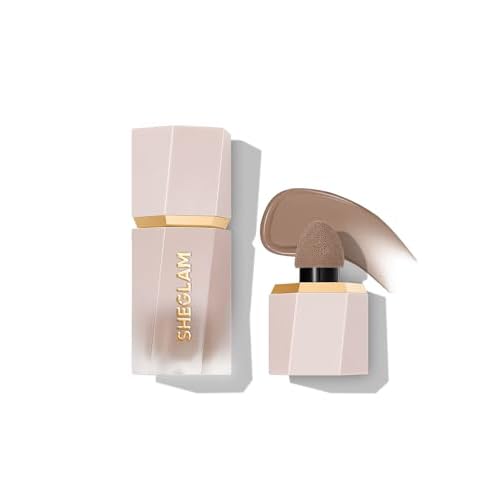 SHEGLAM Sun Sculpt Cool Toned Liquid Contour Stick Long Lasting Cream Bronzer Makeup - Soft Tan