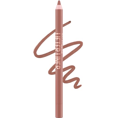 Maybelline Lifter Liner Lip Liner Pencil with Hyaluronic Acid, On It, 1 Count