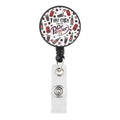 Soda Lover Retractable Badge Reel with Alligator Clip
