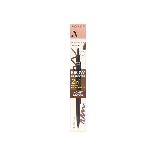 Absolute New York 2-in-1 Brow Perfecter Eyebrow Pencil & Pomade