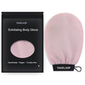 Pink Exfoliating Glove for Smooth Skin - Korean Exfoliating Mitt by THURLADY