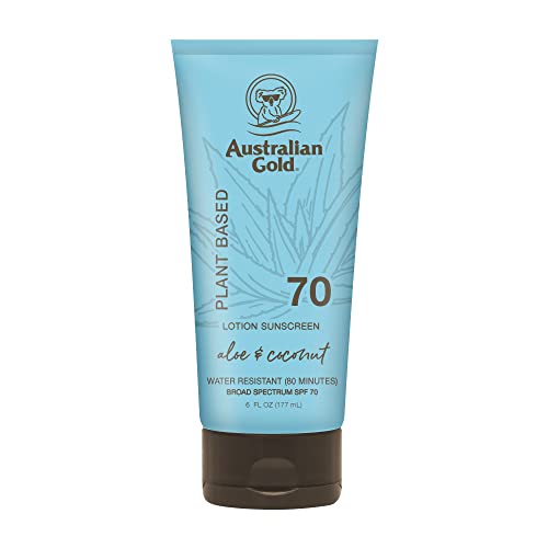 Australian Gold Plant Based Spf 70 Lotion, 6 ounces