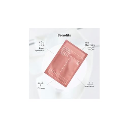 Bio-Collagen Sleeping Mask ? Intense Hydration & Firming Treatment, Korean Skincare, Overnight Facial Mask for Women, 4-Pack