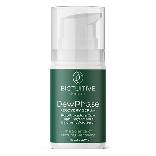 DewPhase Recovery Serum by Biotuitive Skincare¢â ? High-Performance Hyaluronic Acid Face Serum ? Calm, Hydrate & Protect ? Post-Treatment, Sensitive & Dry Skin Care ? 1 oz