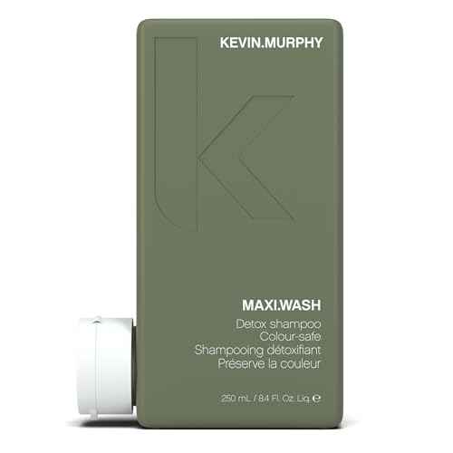 KEVIN.MURPHY MAXI.WASH - Detox - Removes Buildup & Minerals - Colour Safe - Scalp Shampoo - Sulphate Free & Paraben Free - 250 mL / 8.4 fl oz