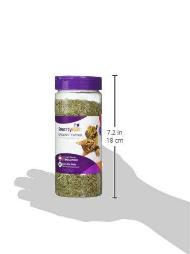 SmartyKat Catnip for Cats & Kittens, Shaker Canister - 2 Ounces