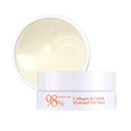 Collagen & CoQ10 Hydrogel Eye Patch 60ea - Collagen Under Eye Mask for Intense Hydration, Skin Elasticity, CoenzymeQ10, Aloe Vera, Green Tea Extract for Puffy Eyes and Dark Circles