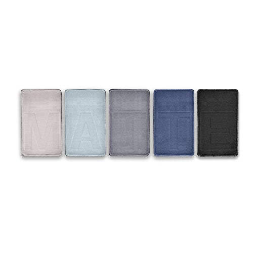 L.A. COLORS 5 Color Matte Eyeshadow Palette Blue Denim