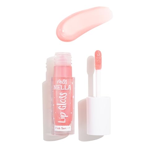 Miss Nella Pink Secret Kids Lip Gloss – Hydrating & Shiny