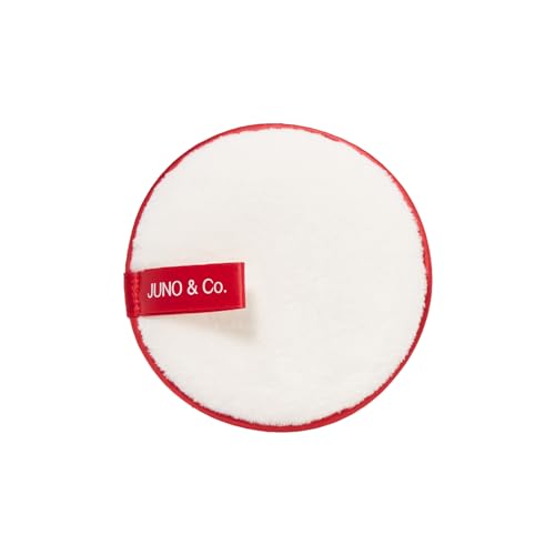 JUNO & Co. Reusable Makeup Remover Pad - Washable Red