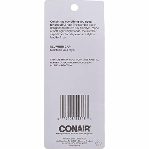 Conair Styling Essentials Slumber Cap 1 ea (Pack of 2)