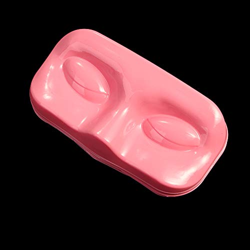 10Pcs False Eyelash Storage Trays - Face Shape Organizer