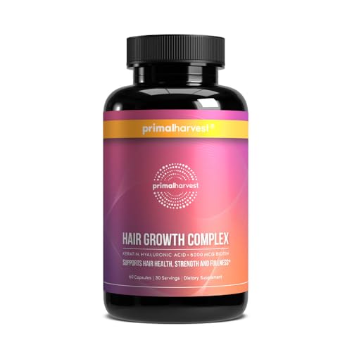 Primal Harvest Hair Growth Complex Supplement - 30 Servings