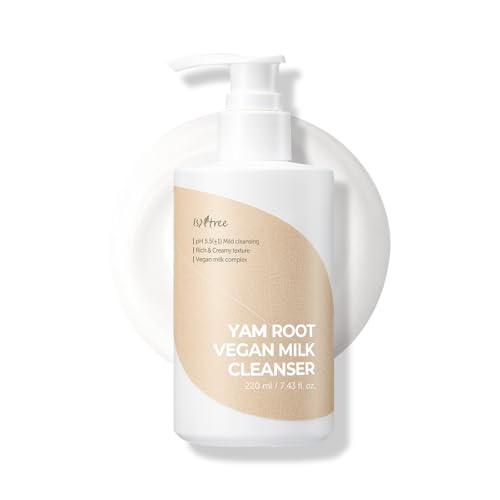 IsNtree Yam Root Vegan Milk Cleanser for Sensitive Skin - 7.43 fl oz