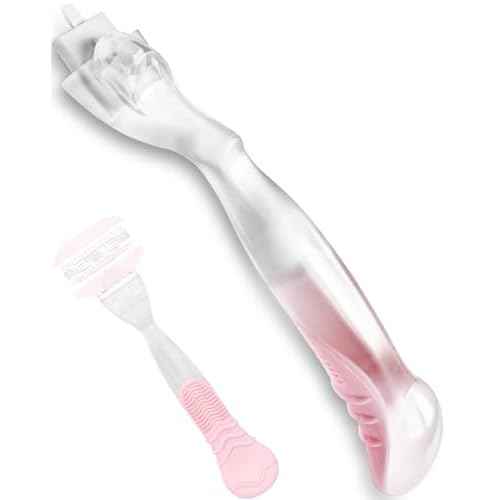 Replacement Razor Handle Compatible with Gillette Venus - Non-Slip Ergonomic Grip, Pink Handle Only (Fits Most Venus Blades) (1)