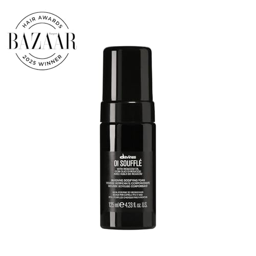 Davines OI Soufflé Leave-In Foam for Fine Hair - Volume & Shine