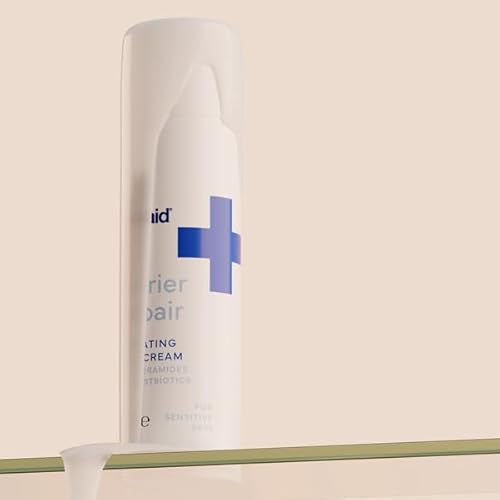 emuaid Barrier Repair Hydrating Face Cream, Deeply Hydrating Moisturizer for Sensitive Skin, Facial Moisturizer, Face Cream with Ceramides, Postbiotics & Antioxidants, 1.7 oz