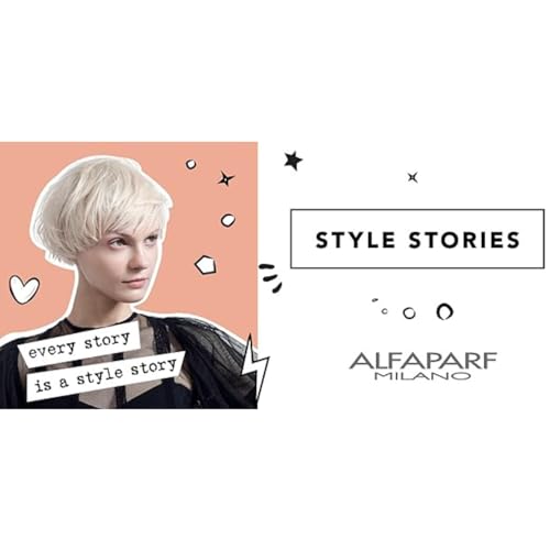 Alfaparf Milano Style Stories Volume Mousse Hair Styling Product - Ideal for Fine Hair - Light Hold - Lightweight Volumizing - Professional Salon Quality - 4.23 Fl Oz