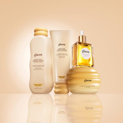Gisou Honey Gloss Ceramide 4-Step Hair Therapy Routine