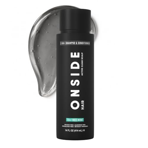 ONSIDE Men's 2-in-1 Shampoo & Conditioner - Tea Tree Mint