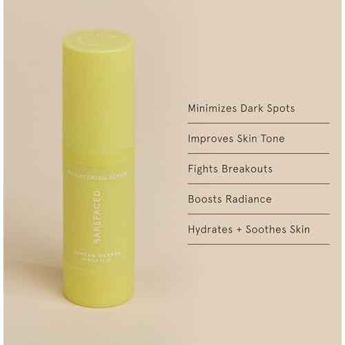Barefaced Brightening Serum 1 Fl Oz Dark Spot Corrector with Kojic Acid, Arbutin, Azelaic Acid & Licorice, Anti-Aging, Hydrating, Fades Hyperpigmentation & Evens Skin Tone, Antioxidant-Powered Formula