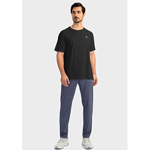 G Gradual Men's Sweatpants with Zipper Pockets Tapered Joggers for Men Athletic Pants for Workout, Jogging, Running