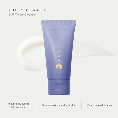 Tatcha Travel Essentials Set - Mini Skincare Kit with Cleanser, Moisturizer & Lip Mask