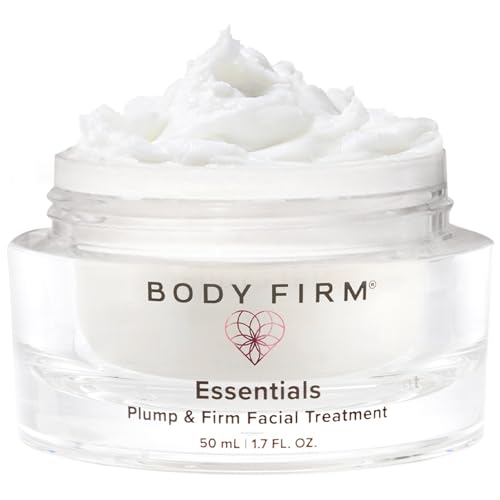 BODY FIRM Crepe Erase Plump & Firm Facial Treatment, Anti-Aging Skin Care, Hydrating Face Moisturizer, Night Cream for Face and Neck, Moisturizing and Firming, Supports Wrinkle & Crepe Skin, 1.7 fl oz