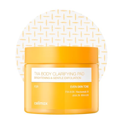 Celimax TXA Body Clarifying Pads - 3% Glycolic Acid for Dark Areas