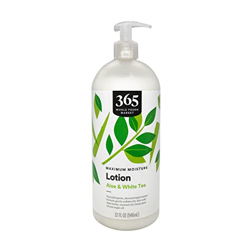 365 By Whole Foods Market, Aloe & White Tea Maximum Moisture Lotion, 32 Fl Oz