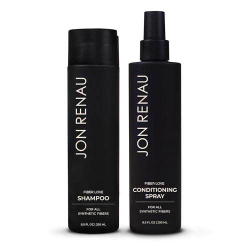 Jon Renau Fiber Love Wig Care Bundle - Shampoo & Conditioner