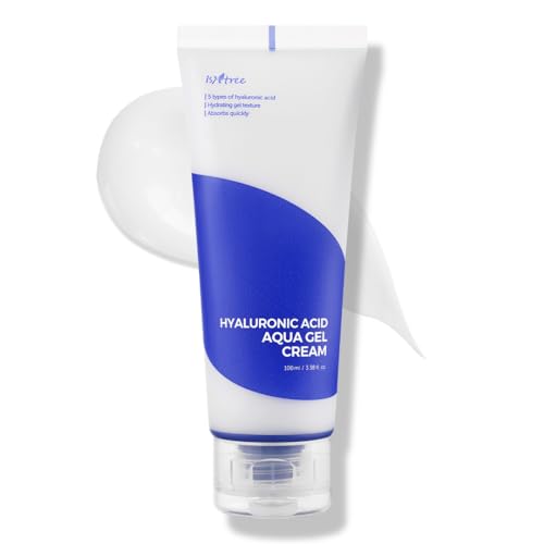IsNtree Hyaluronic Acid Aqua Gel Cream 100ml, 3.38 fl oz + Hyaluronic Acid Daily Sun Gel 50ml, 1.69 fl oz