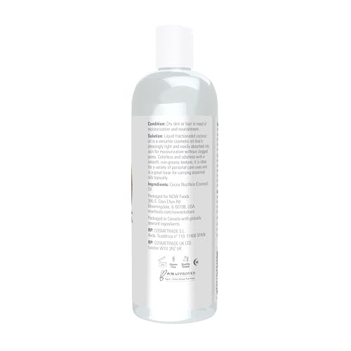 NOW Foods Liquid Coconut Oil - 16oz Light Body Oil