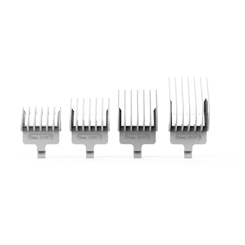 FIXR Pet Grooming Guide Combs Set - 4 Replacement Sizes