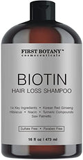 Hair Regrowth Shampoo with DHT Blockers & Biotin, 16 fl oz