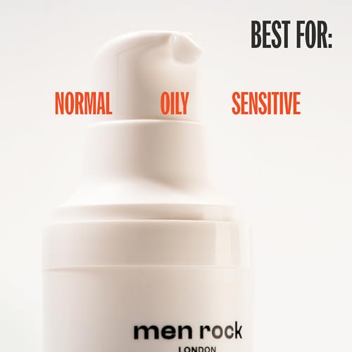 Men Rock Face Cream Multi Action Anti-Ageing - Mens Facial Moisturizer - Daily Face Moisturizer for Men - Skincare Products - Daily Lotion - 1.7 oz