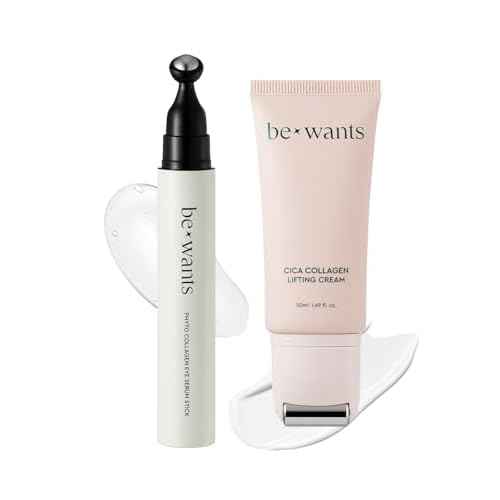 Bewants Eye Serum Stick for Hydrating & Lifting Cream for Neck & D?collet? Wrinkle Care with 61% Bamboo Water & Cica, 1.01 fl.oz