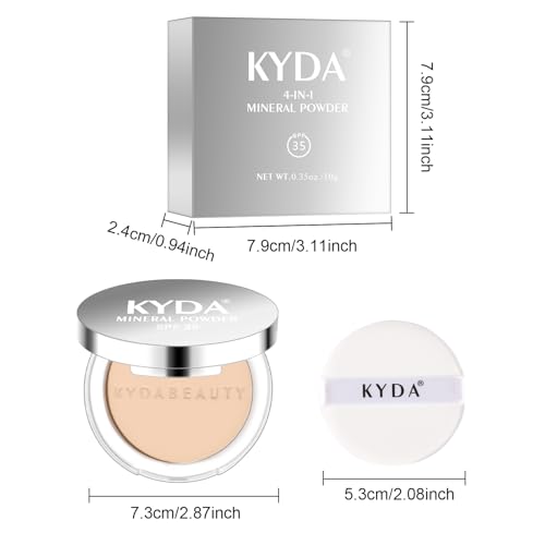 4-in-1 Mineral Powder Foundation SPF 35 Medium