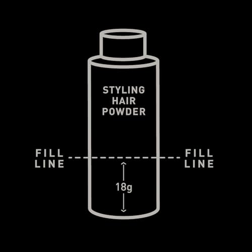 Brickell Men's Styling Hair Powder For Men, Creates Volume, Natural & Organic, Non-Greasy Texturizing Powder, 18g, Fragrance-Free (Pack of 2)