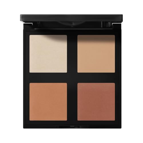 e.l.f. Contour Palette with 4 Shades - Customizable, Vegan, All-Day Wear
