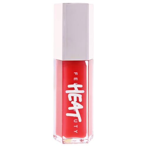 Gloss Bomb Heat Universal Lip Luminizer Plus Plumper - 01 Hot Cherry by Fenty Beauty for Women - 0.3 oz Lip Gloss