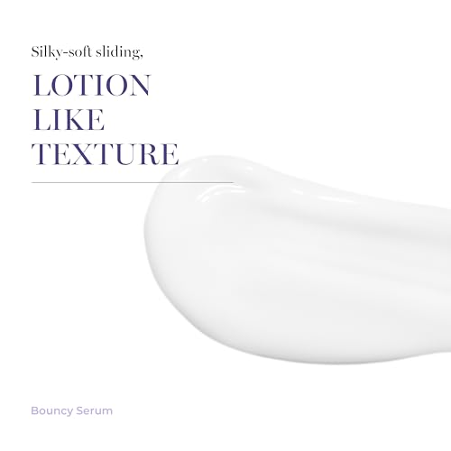 Bouncy Serum 1.69 fl oz, Silk-Finish Anti-Aging Serum with 12 Peptides & 16 Amino Acids, Boosts Elasticity & Hydration, Enhances Radiance, Supports Skin Regeneration, Korean Skin care