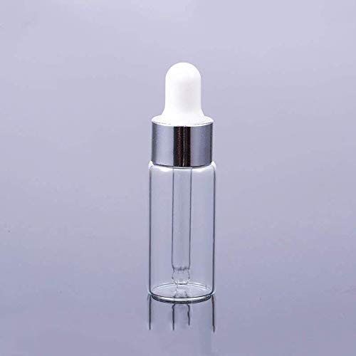 30 Pack,Essential Oils Glass Dropper Bottles,Travel Size Serum Sample Vials,Mini Perfume Clear Bottles with Glass Eye Dropper (2ml)