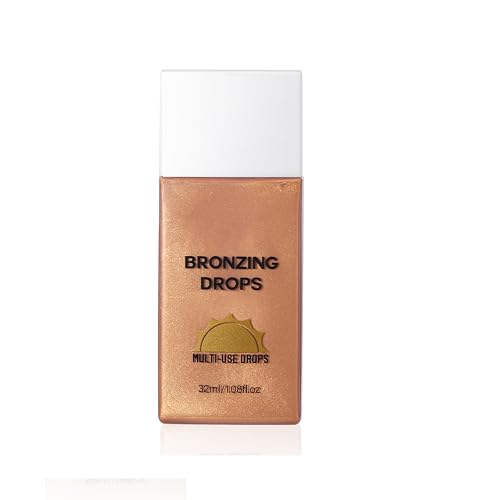 Liquid Bronzer Drops - Buildable Sun-Kissed Glow Makeup