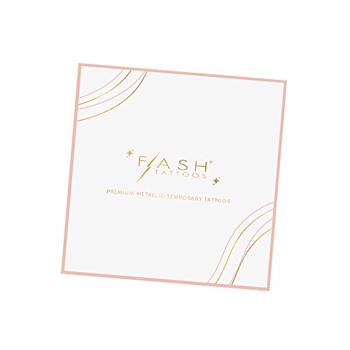 Flash Tattoos Gold Sun Rays Glitter Freckles Waterproof Metallic Patches