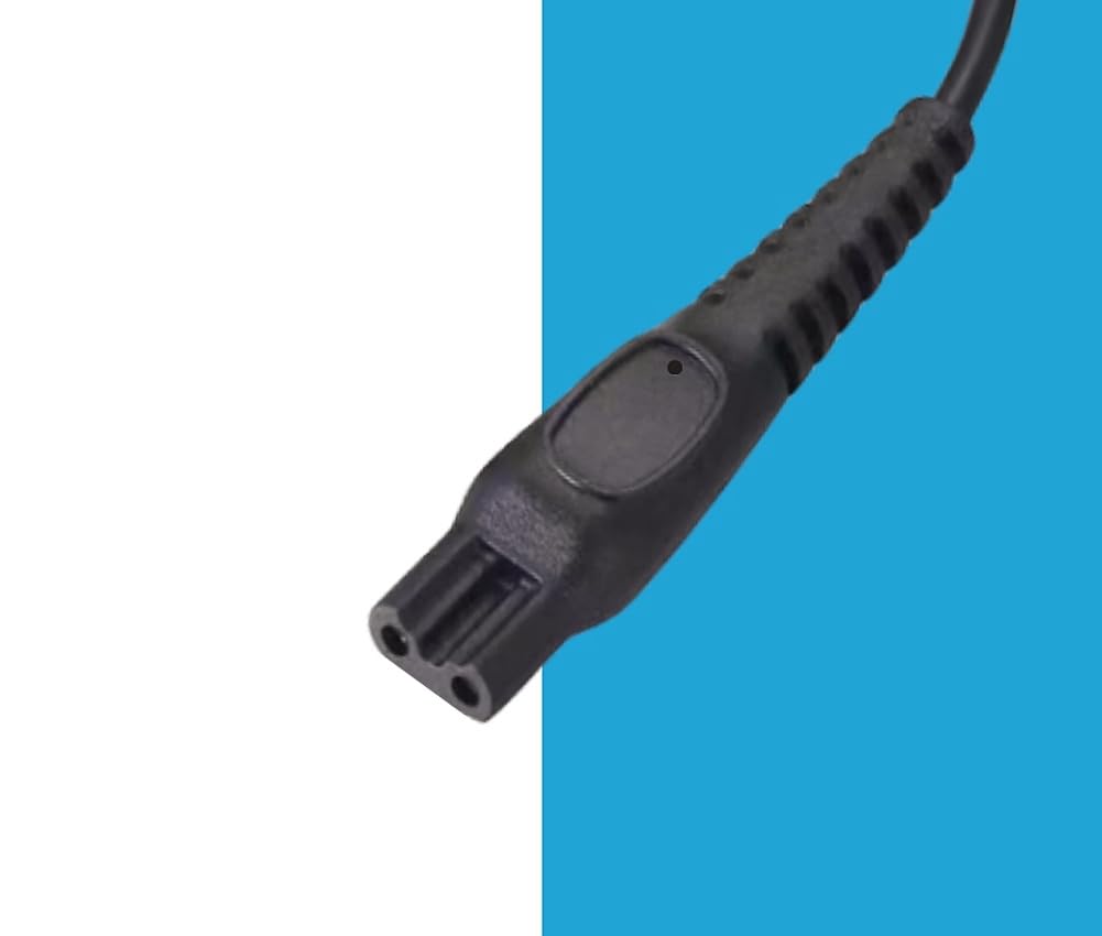 Qjin 15V Charger Power Cord for Philips Norelco Multigroomer & Bodygroom Trimmer MG7750/49, MG5750/49, BG7030/49, BG7040/42, BG5025