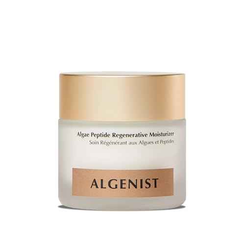 Algenist Algae Peptide Regenerative Face Moisturizer - Restorative Wrinkle Cream + Peptide Moisturizer for Instant Hydration + Skin Barrier Protection - Formulated with Patented Alguronic Acid (2 oz)