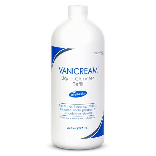 Vanicream Liquid Cleanser Refill, 32 Fl Oz for Sensitive Skin
