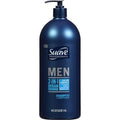Suave Professionals Men 2-in-1 Shampoo & Conditioner, Ocean Charge, 40 Ounce Pump Bottle