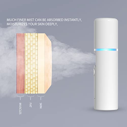 Nano Facial Mister Portable USB Rechargeable Face Mist Steamer